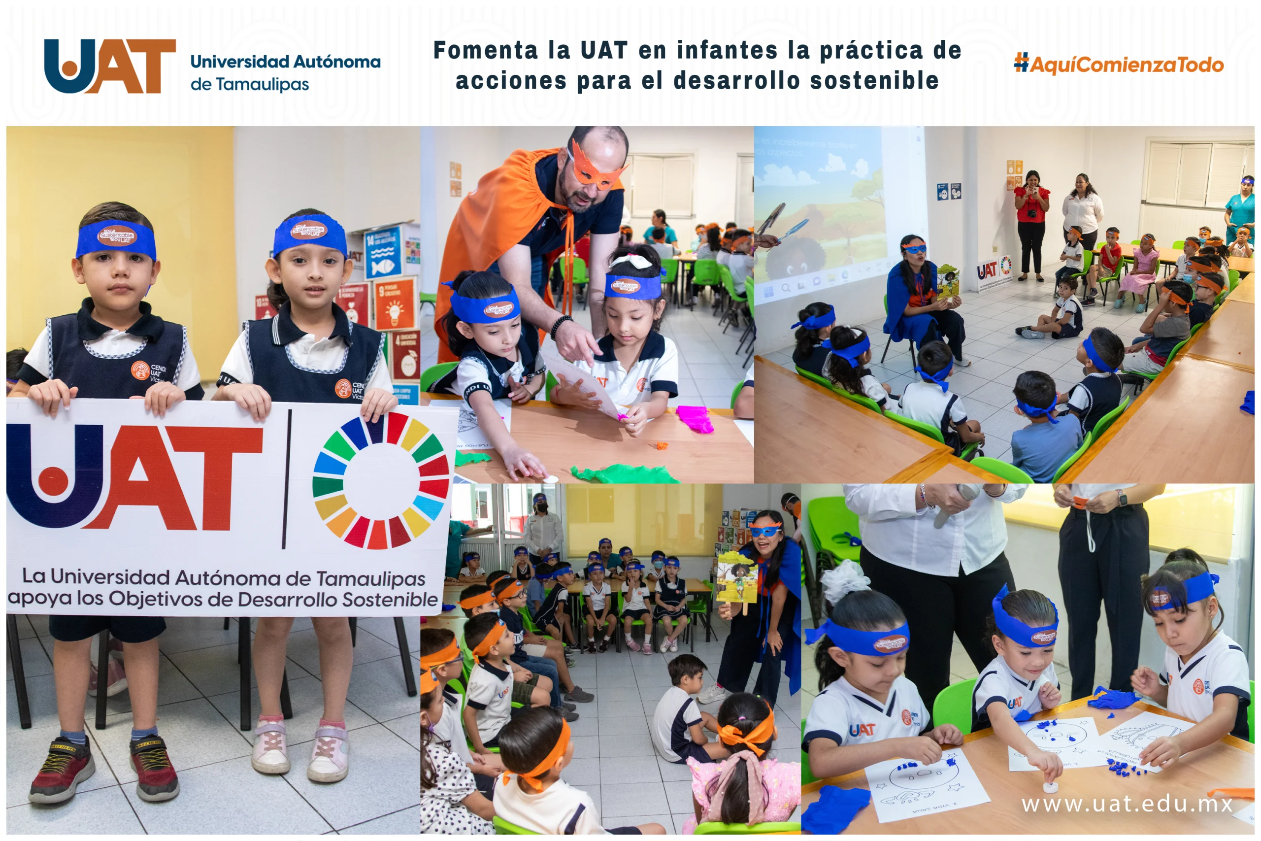 Fomenta la UAT en infantes la práctica de acciones para el desarrollo ...